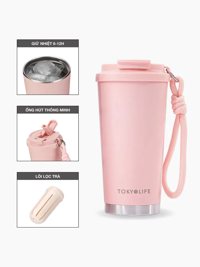 Cốc giữ nhiệt Inox 304 cao cấp 560ml