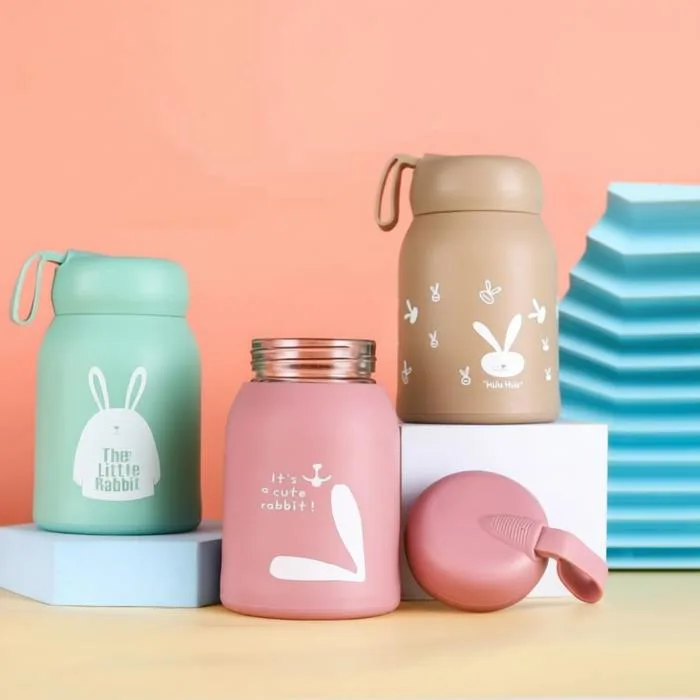 Bình đựng nước giữ nhiệt lõi thuỷ tinh bọc nhựa lúa mạch dung tích 330ml decor  bàn học BN2 | Shopee Việt Nam