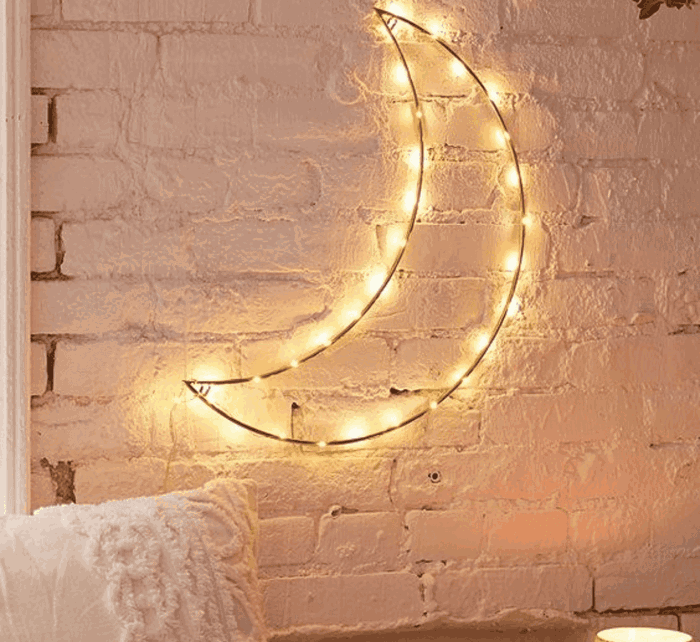 Cách decor với dây đèn led trang trí phòng ngủ nổi bật, ấn tượng