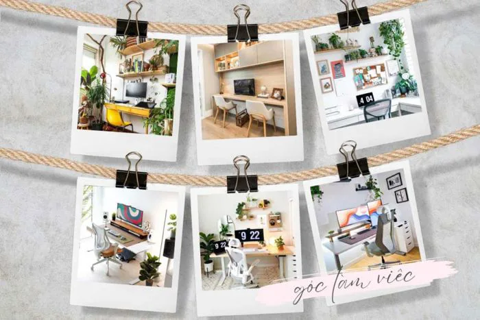 30+ ý tưởng decor góc làm việc đẹp với tông nhẹ nhàng, chill
