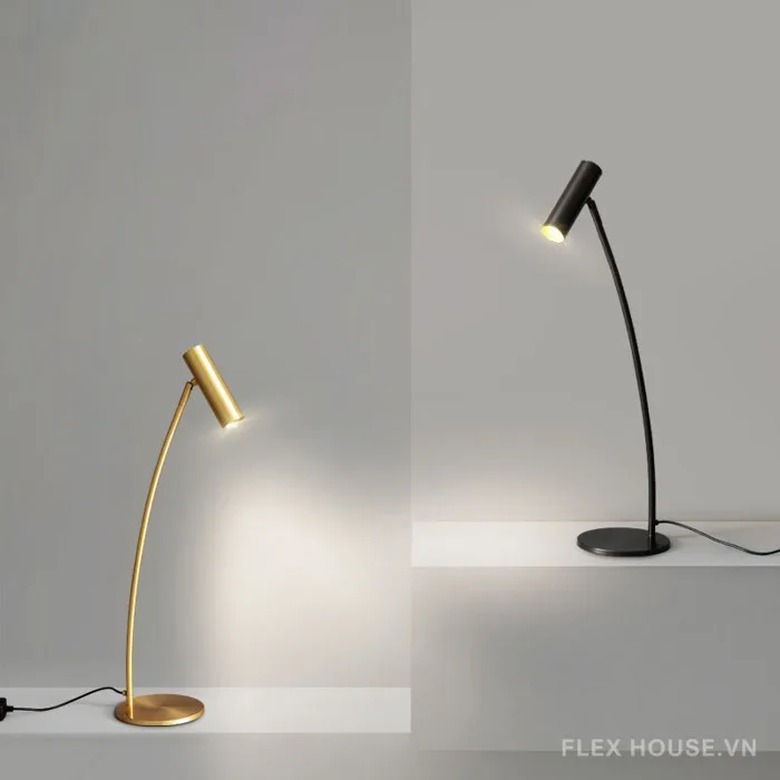 Đèn bàn bằng đồng tối giản decor bàn học FLM792 | Flexhouse VN