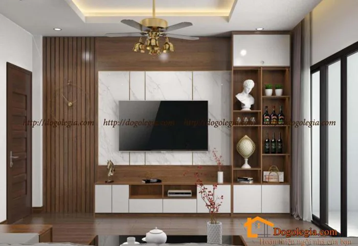 Thiết kế 1000 mẫu kệ tivi gỗ công nghiệp, kệ để ti vi đẹp, kệ tivi phòng  khách hiện đại độc đáo
