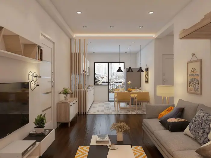 55+ Mẫu thiết kế phòng khách chung cư trang trí đẹp nhất 2024