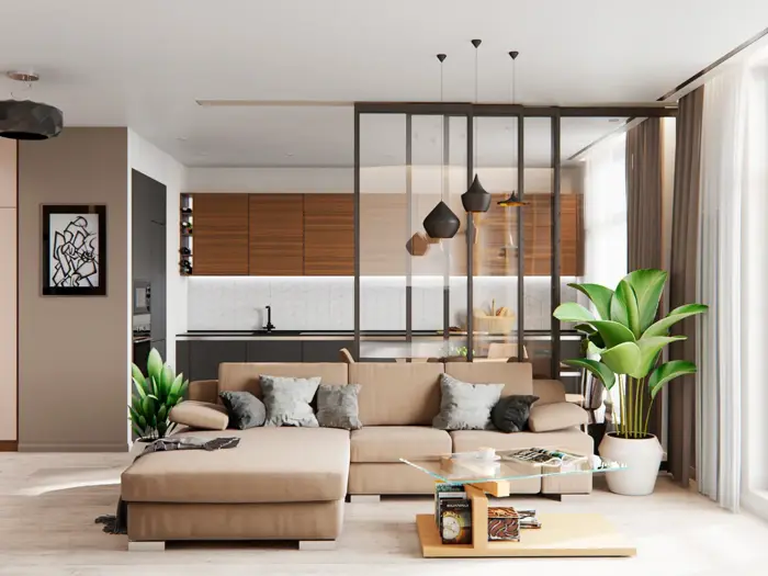 20+ mẫu trang trí phòng khách nhà cấp 4 nông thôn đẹp - TOSTEM VIỆT NAM