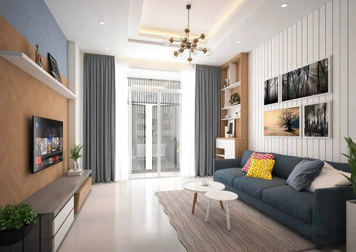 50+ Mẫu trang trí phòng khách nhà cấp 4 đơn giản, đẹp 2026