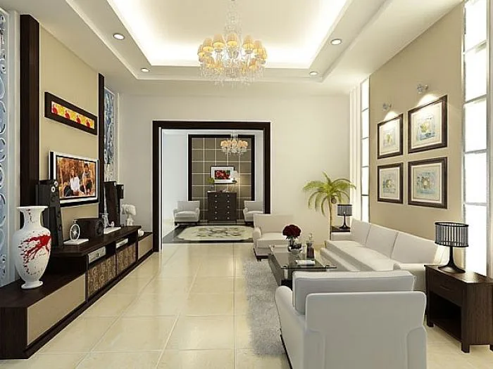 10 ý tưởng trang trí phòng khách nhà cấp 4 đẹp và tiện ích - Việt Architect  Group - Kiến Trúc Sư Việt Nam