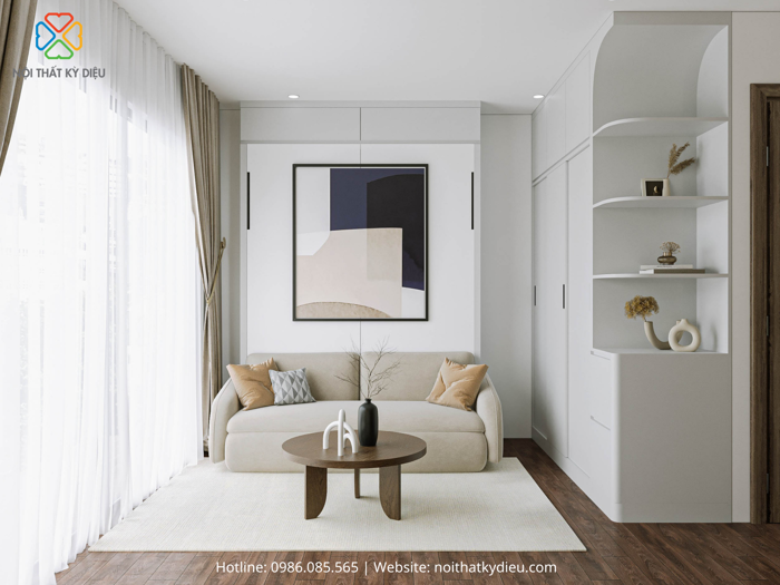 50 Mẫu trang trí phòng khách nhỏ đẹp, đơn giản, hiện đại