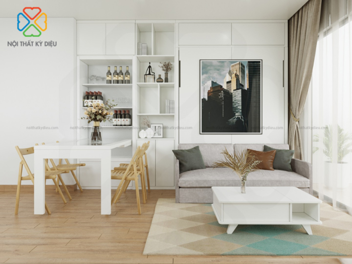 50 Mẫu trang trí phòng khách nhỏ đẹp, đơn giản, hiện đại
