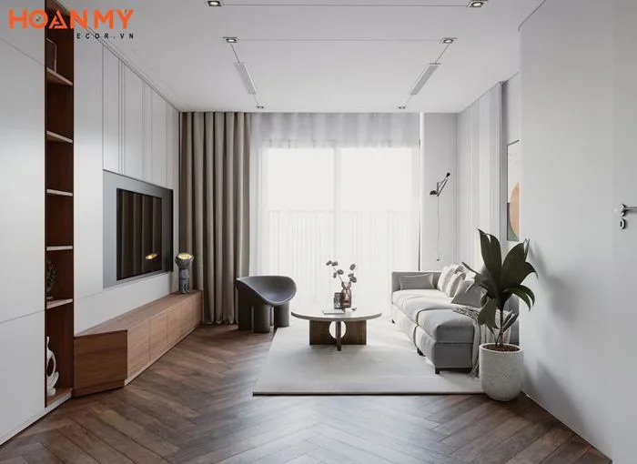 35 Mẫu thiết kế phòng khách nhỏ 10m2 đẹp hiện đại mới 2026