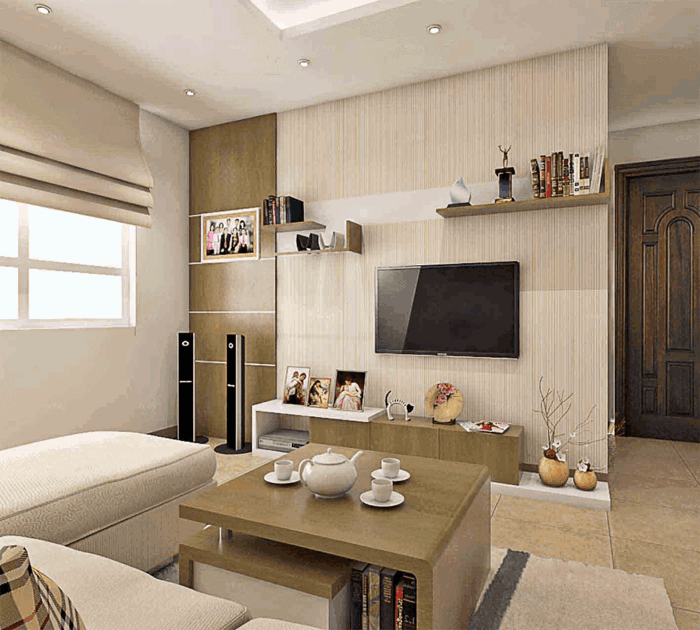 8+ Mẫu trang trí phòng khách nhỏ đẹp đơn giản hiện đại