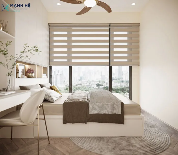 TOP 29 Mẫu thiết kế nội thất phòng ngủ 12m2 (3x4) đẹp mê ly