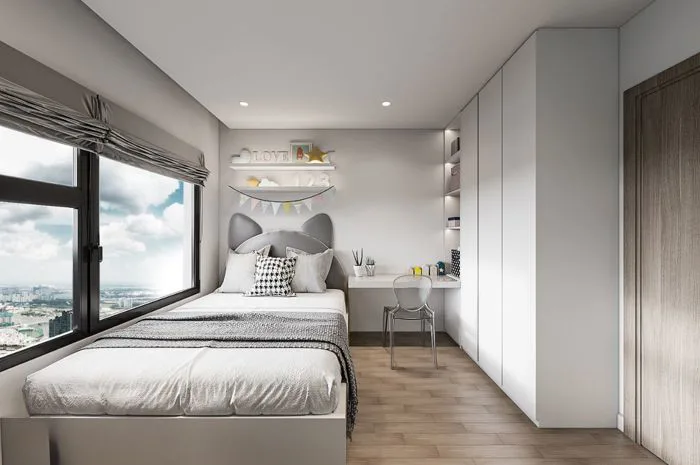 Cách bố trí nội thất phòng ngủ 12m2 đẹp mắt và tiện nghi