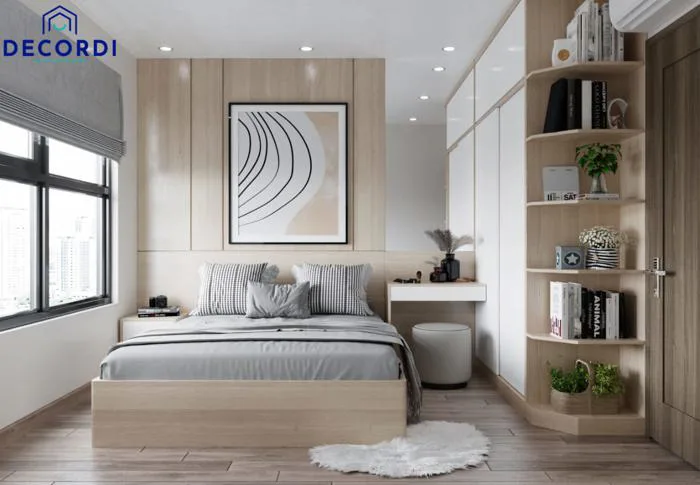 Thiết kế nội thất phòng ngủ 12m2 đẹp ngỡ ngàng và tiết kiệm