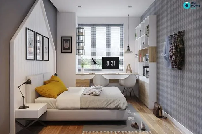 4 ý tưởng trang trí phòng ngủ 20m2 đẹp và ấn tượng
