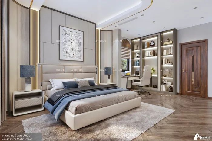 50+ Mẫu thiết kế phòng ngủ 20m2 đẹp, hiện đại 2026