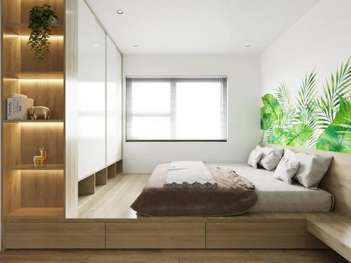 30 + Mẫu Thiết Kế Phòng Ngủ 6m2 Nhỏ Đẹp, Đầy Đủ Tiện Nghi