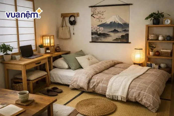 20+ Mẫu decor phòng ngủ 6m2 tiện nghi, tối ưu diện tích