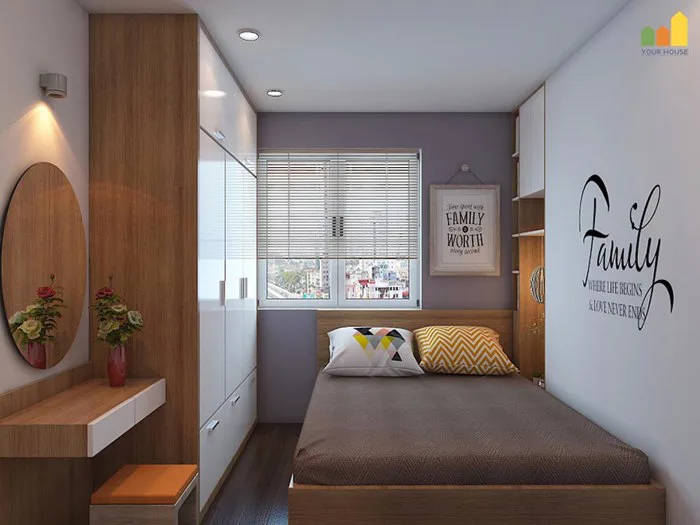 30 Mẫu Thiết Kế Phòng Ngủ 6m2 Nhỏ Đẹp Có Tính Ứng Dụng Cao