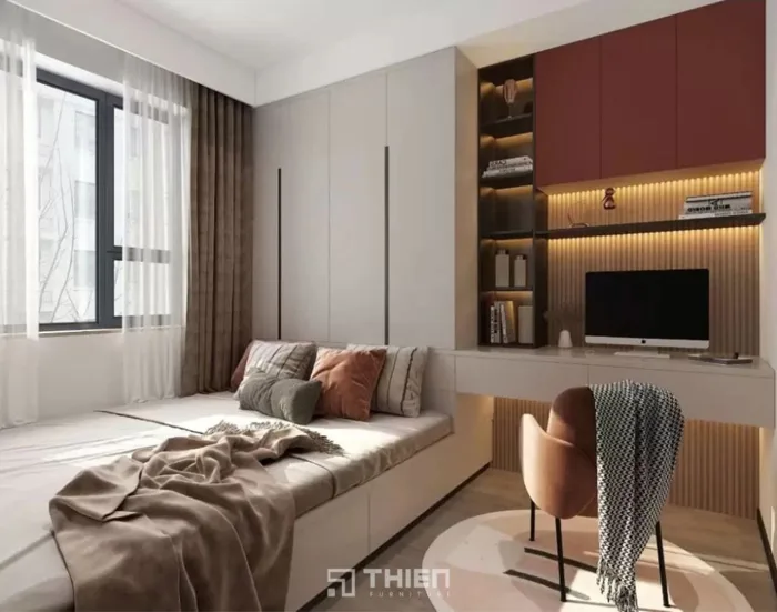 Phòng Ngủ 6m2 Và Sai Lầm Khi Thiết Kế Khiến Phòng Càng Chật | THIEN  FURNITURE