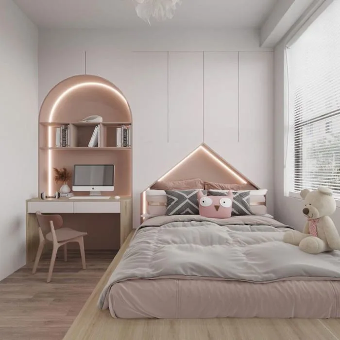 30 + Mẫu Thiết Kế Phòng Ngủ 6m2 Nhỏ Đẹp, Đầy Đủ Tiện Nghi
