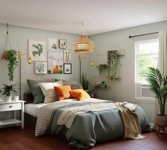 15+ Mẫu thiết kế phòng ngủ nhỏ 9m2 đẹp, đơn giản và tiện nghi
