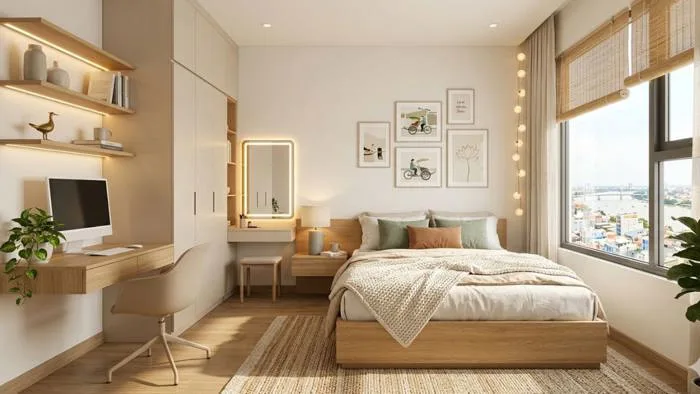 Decor phòng ngủ chill đẹp, thư giãn và dễ áp dụng