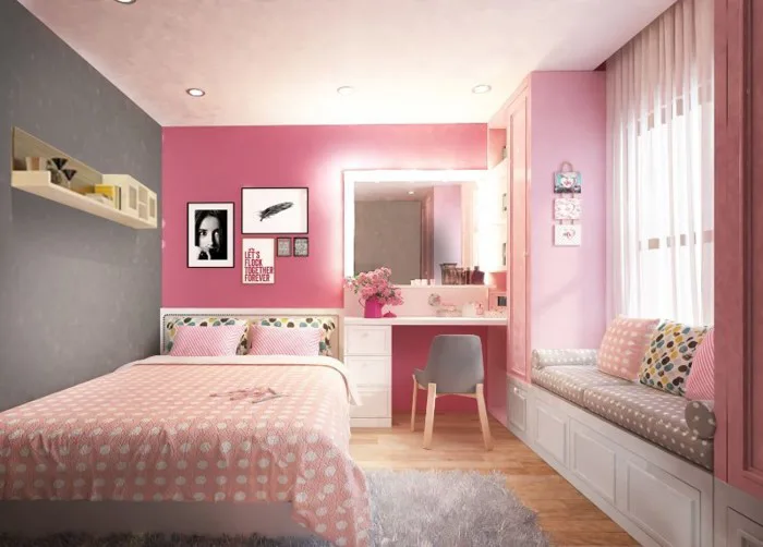 Cách trang trí phòng ngủ nhỏ cho nữ đơn giản cực chill