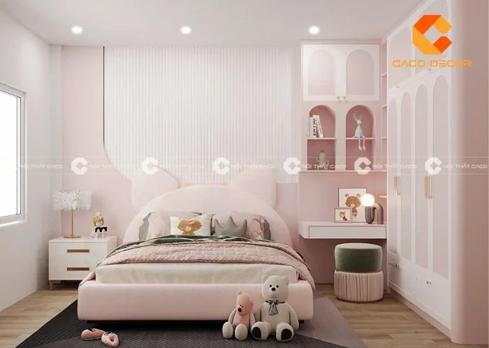 Yếu tố quan trọng khi thiết kế phòng ngủ cho bé gái 10 tuổi
