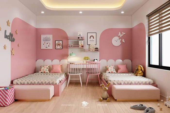85+ Phòng Ngủ Cho Bé Gái dễ thương, tươi sáng được tuyển chọn