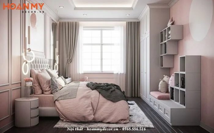 67 Mẫu thiết kế phòng ngủ cho bé gái Đẹp - Cực xinh 2026