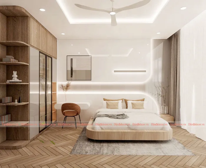 Mẫu Thiết Kế Phòng Ngủ Hiện Đại Đẹp Chuẩn Xu Hướng - Đặng Decor