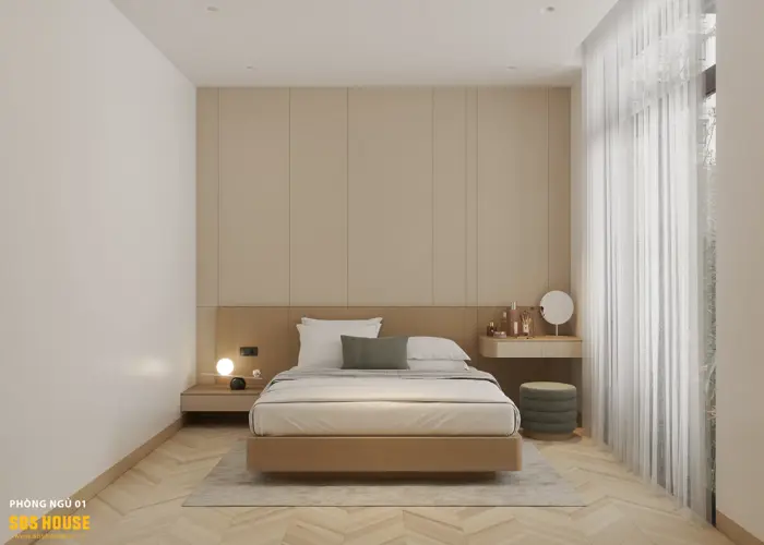 55+ Mẫu thiết kế phòng ngủ 15m2 đẹp, tiện nghi và thoáng