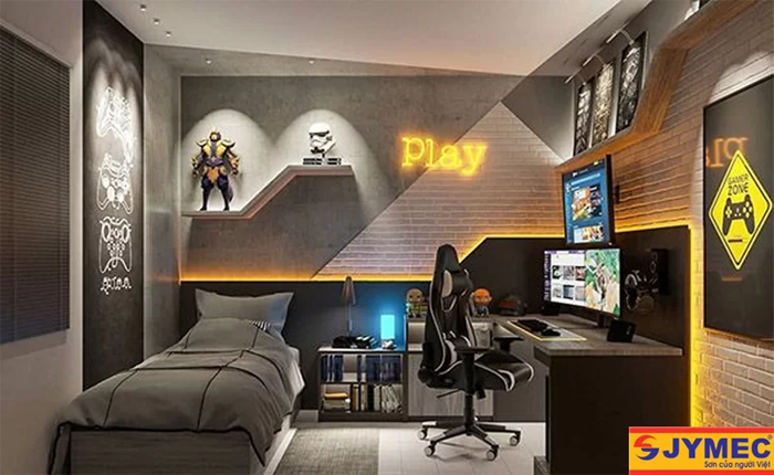 Thiết kế phòng ngủ gaming cực xịn sò với những lưu ý sau