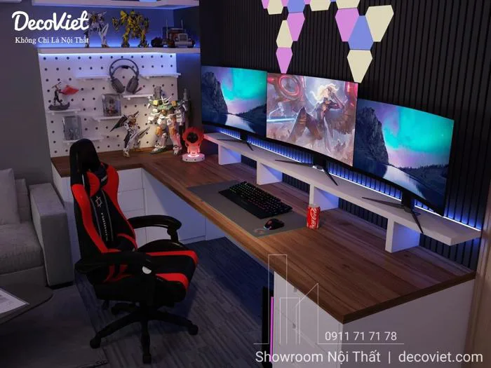 Thiết Kế Phòng Gaming Đẹp 