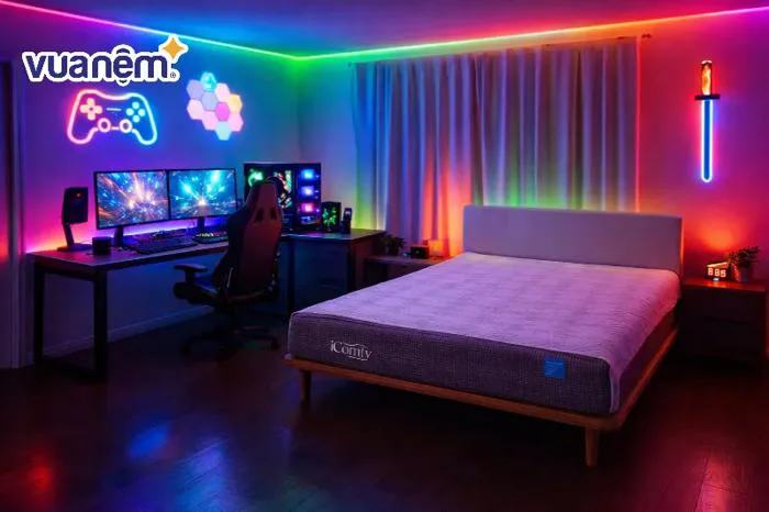 Decor phòng ngủ gaming: 10+ ý tưởng trang trí ngầu, độc đáo