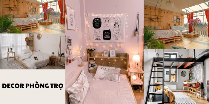 53+ Mẫu decor phòng trọ đơn giản mà đẹp, chi phí thấp