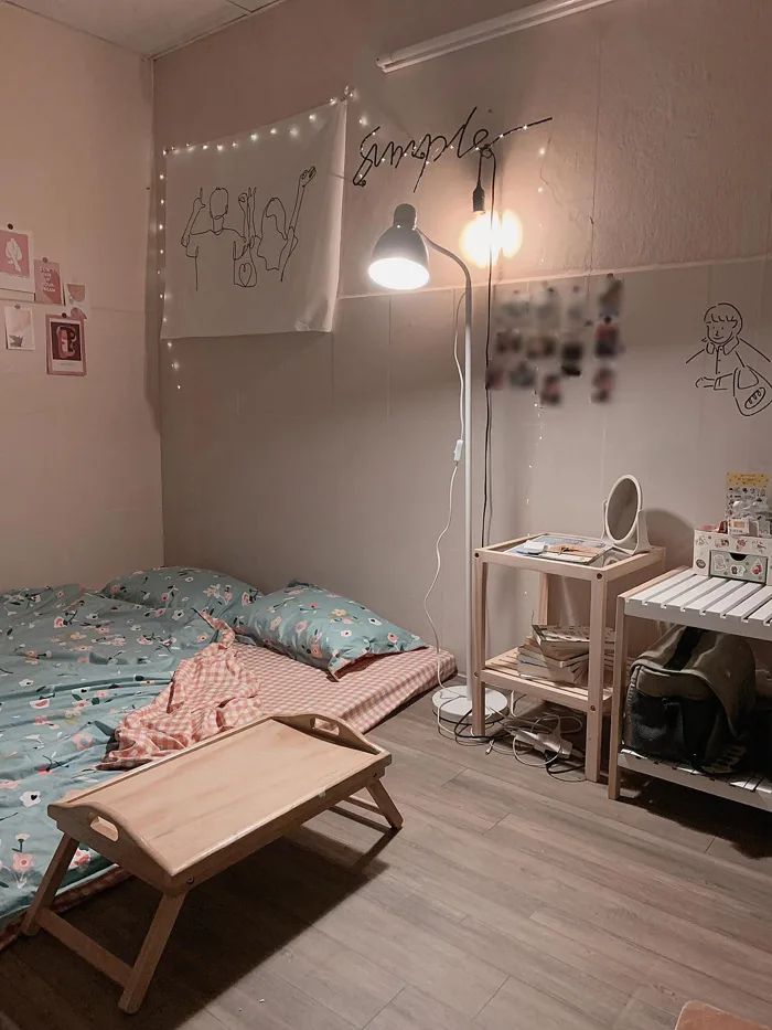 Cách trang trí phòng trọ sinh viên đơn giản, chi phí thấp, cực ấn tượng