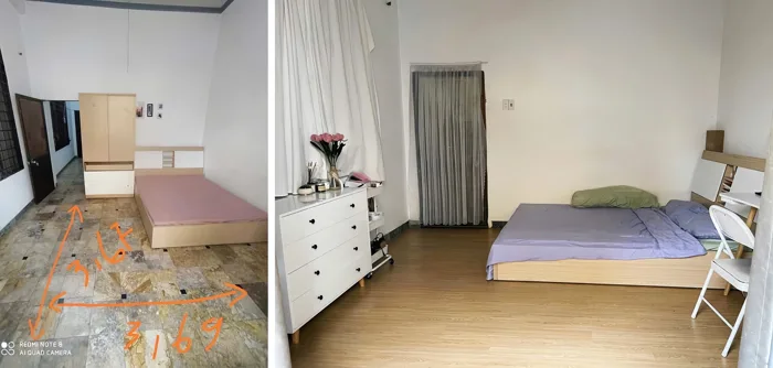 Sinh viên “biến hình” phòng trọ thành tổ ấm