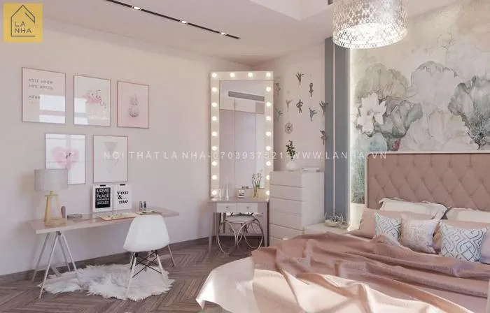 60+ Cách Trang Trí Phòng Ngủ Nhỏ Cho Nữ Đẹp, Tinh Tế