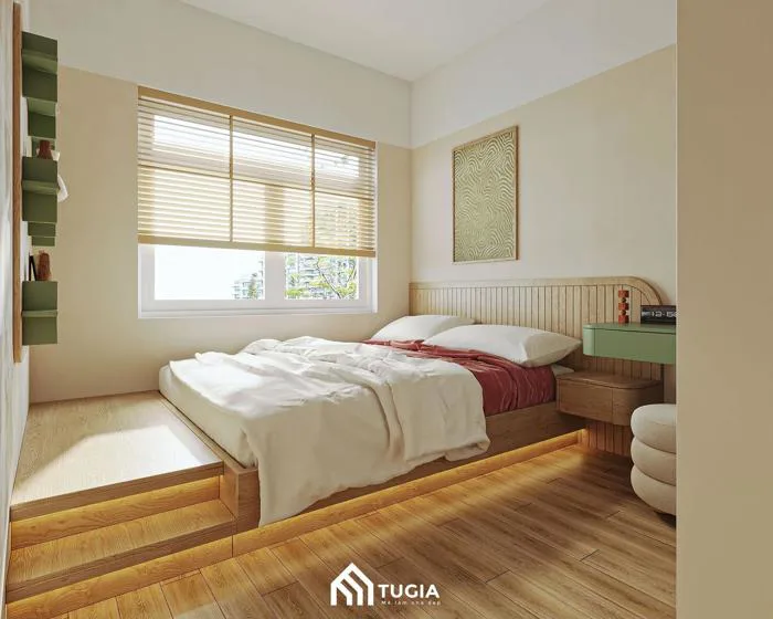 25 Mẫu trang trí phòng ngủ nhỏ không giường đẹp, tinh tế
