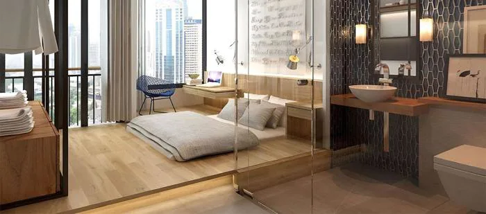 Ý tưởng trang trí phòng ngủ nhỏ không giường xinh lung linh