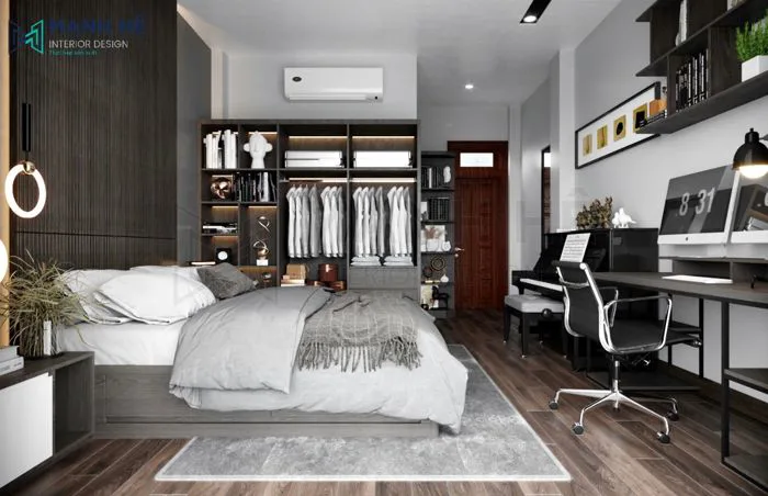 25+ mẫu thiết kế phòng ngủ đẹp cho nam hiện đại, ấn tượng