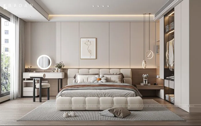 20 mẫu thiết kế phòng ngủ master đẹp hiện đại và tiện nghi - KIẾN TRÚC NỘI  THẤT BẢO AN DESIGN