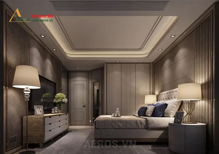 Thiết Kế Phòng Ngủ Đẹp - Nội Thất Cao Cấp Hiện Đại | AEROS