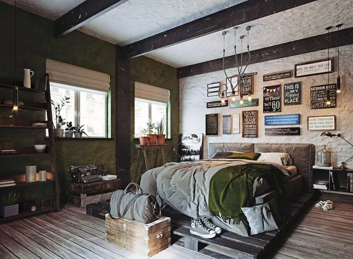 15 Ý tưởng cho phòng ngủ phong cách Vintage độc đáo, thu hút | Nội Thất  Home Mây