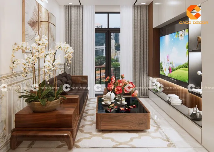 101+ ý tưởng decor phòng khách Tết đẹp, đón lộc tài cho 2025
