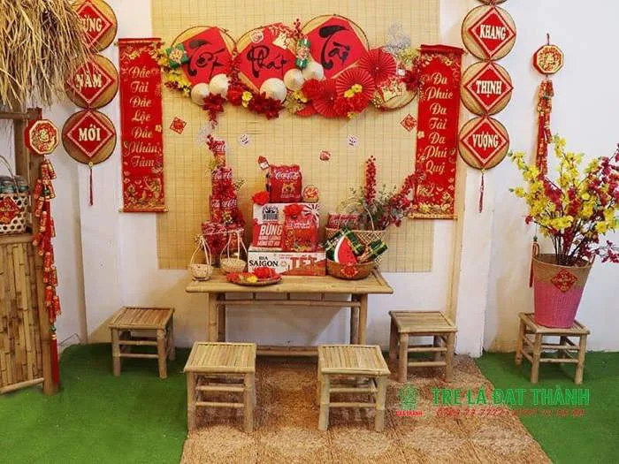 20+ Mẫu Trang Trí Phòng Khách Ngày Tết Đẹp Theo Phong Thuỷ