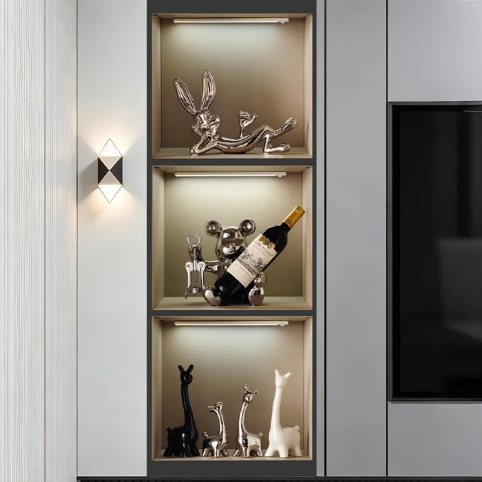 Tượng Decor Trang Trí Phòng Khách Kệ Tivi Tủ Rượu, Kệ Sách Bàn Làm Việc,  Quà Tặng Trang Trí Đẹp