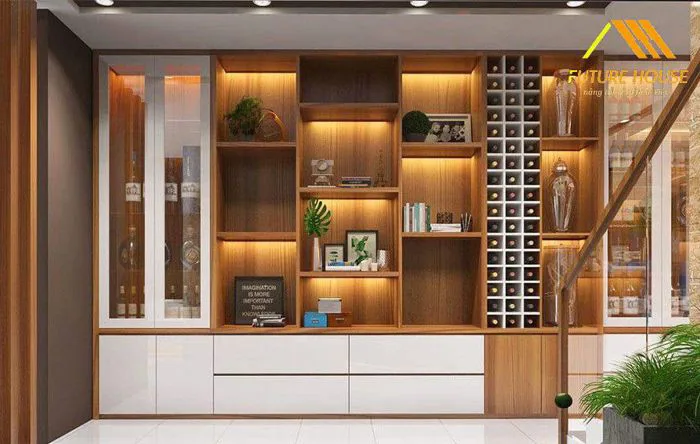 Top 10 tủ rượu phòng khách chắc chắn làm gia chủ không thể bỏ qua