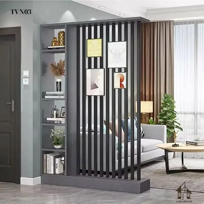 Tủ Vách Ngăn Phòng TVN03 – Thiết Kế Tối Giản, Sang Trọng Hiện Đại